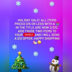 🎁Holiday Sale Bundle Offer 2/$12